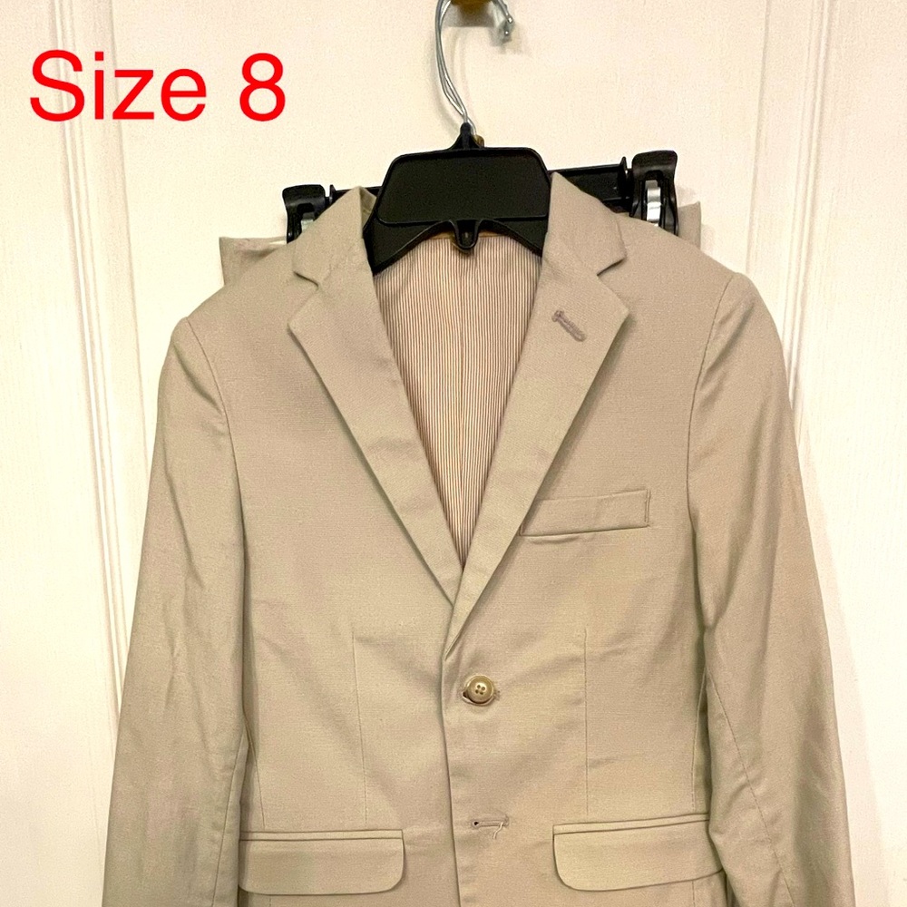 Class Club Suit set size 8 - khaki